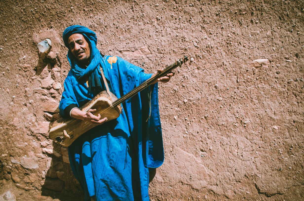 Paragliding Over Moroccan Landscapes